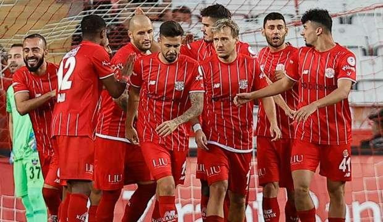 Antalyaspor turu 5 golle kaptı