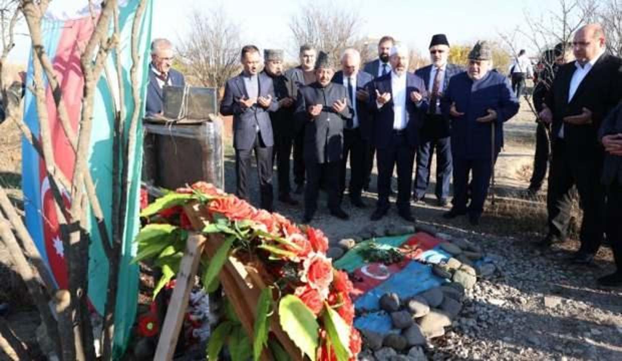 Diyanet İşleri Başkanı Erbaş, Ermenistan işgalinden kurtarılan Ağdam'da