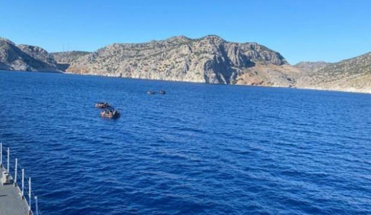 Muğla'da 94 düzensiz göçmen kurtarıldı