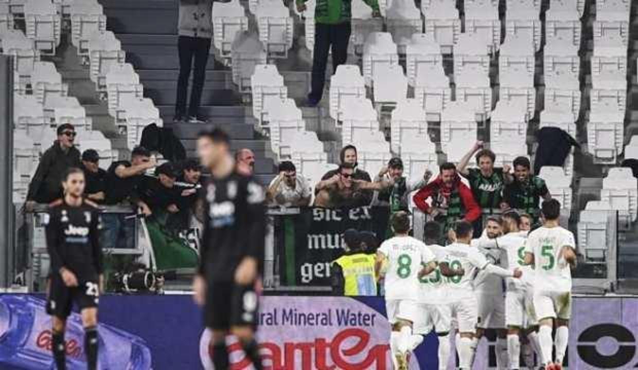 Sassuolo, Juventus'u son dakika golüyle yendi