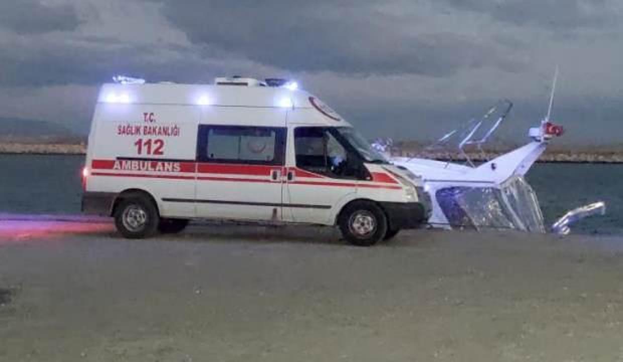 Yardıma giden bot alabora oldu: 1 ölü, 1 kayıp