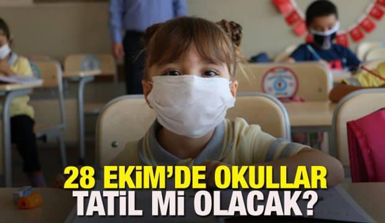 29 Ekim okullar tatil mi? Cumhuriyet Bayramı'nda okullar açık olacak mı?