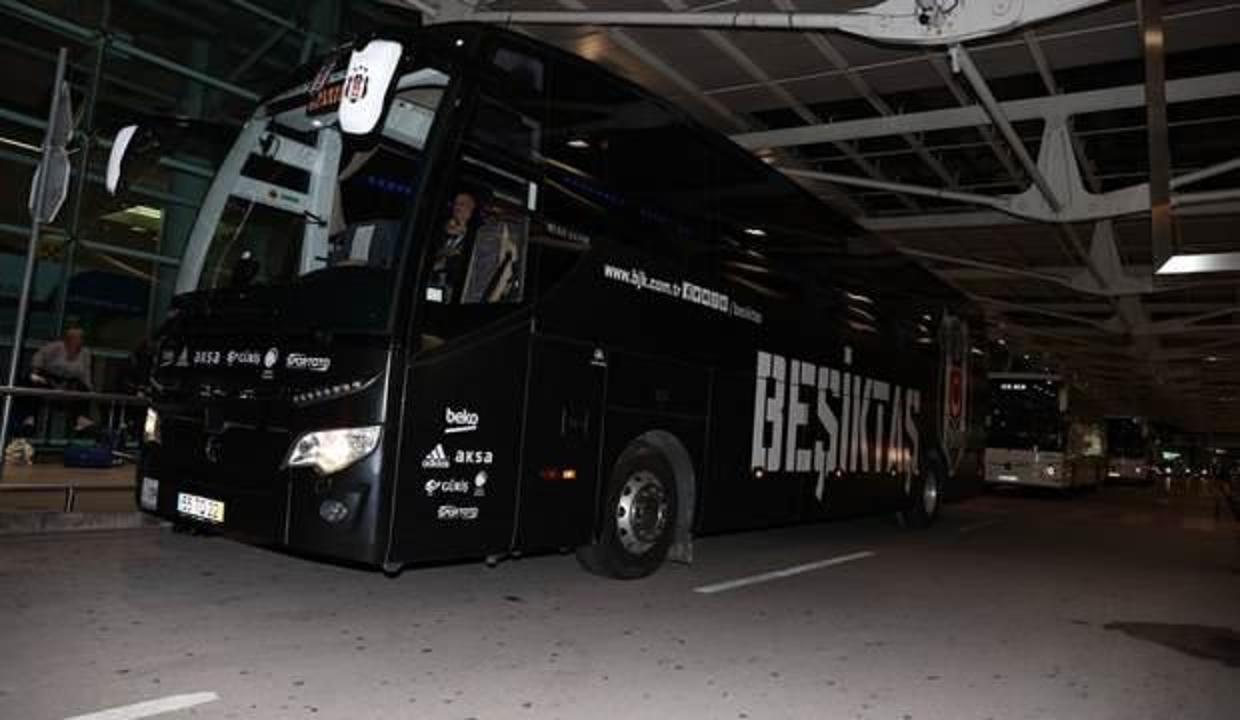 Beşiktaş kafilesi yurda döndü!