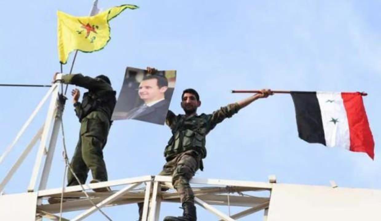 PYD, Türkiye korkusuyla kontrolündeki toprakları Esed'e teklif etti