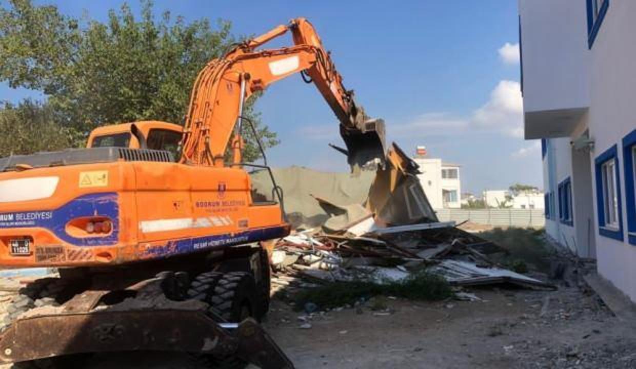 Bodrum’da kaçak yapılara sıkı denetim