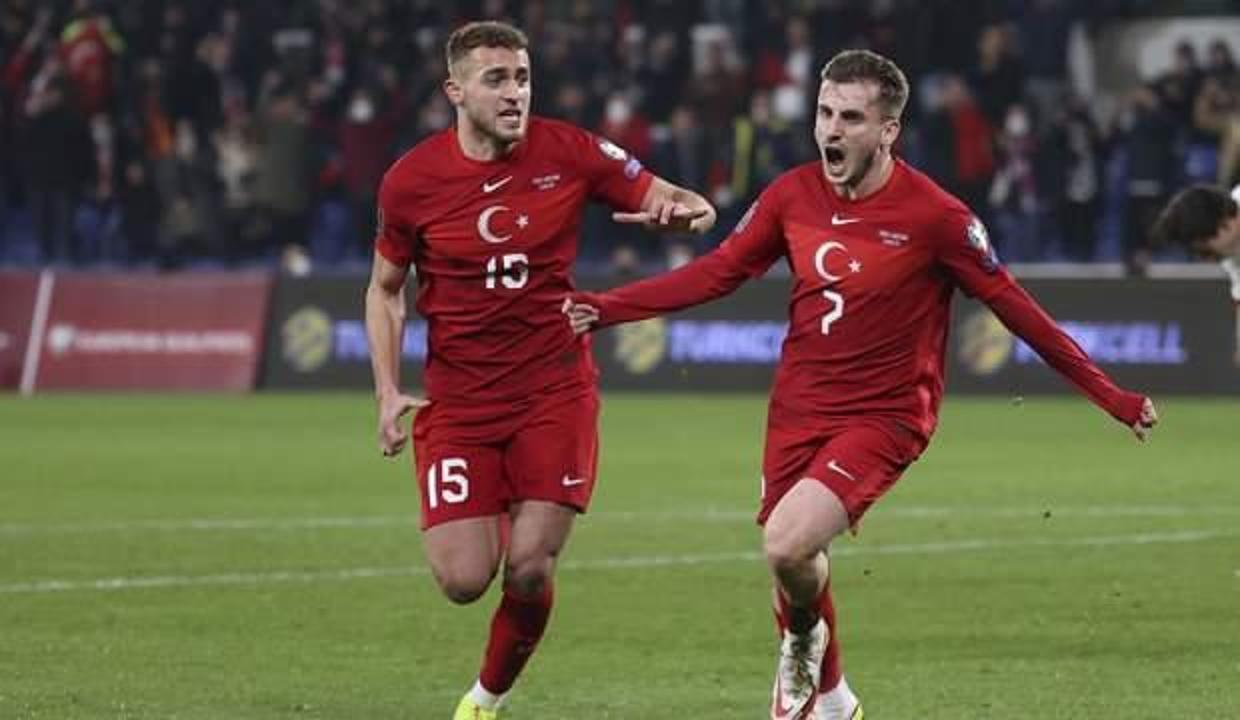Milli Takım'ın 800. golü Kerem Aktürkoğlu'ndan