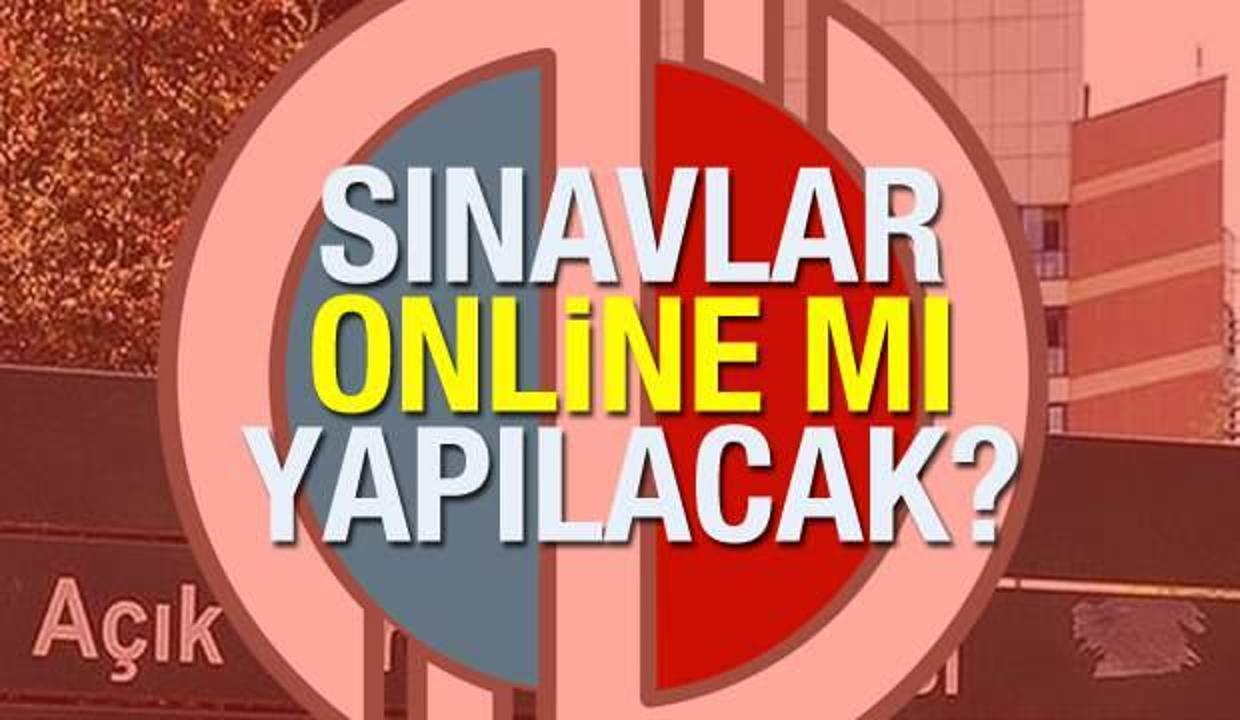 AÖF ara sınavları online mı olacak? Anadolu Üniversitesinden öğrenciler için kritik sınav yazısı...