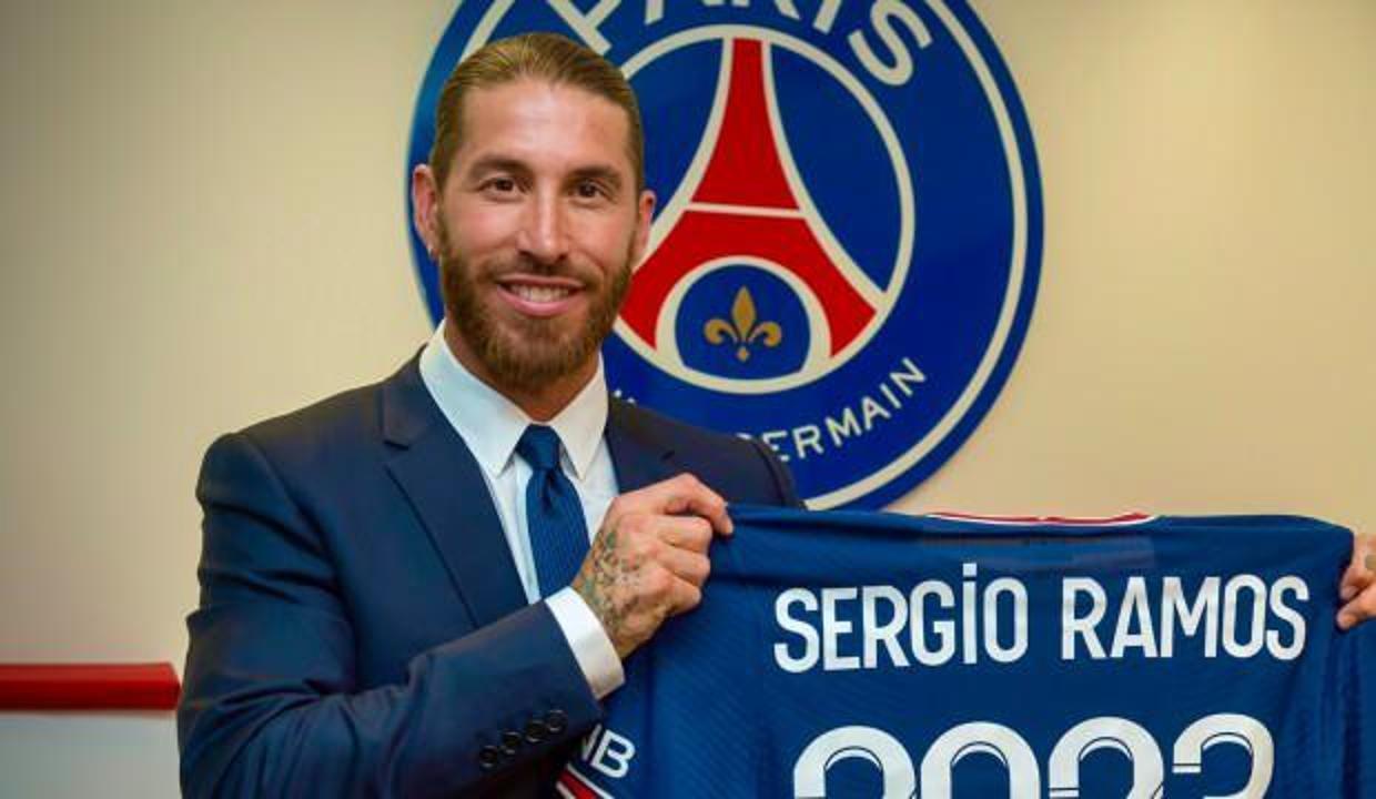 PSG'ye Sergio Ramos'tan iyi haber!