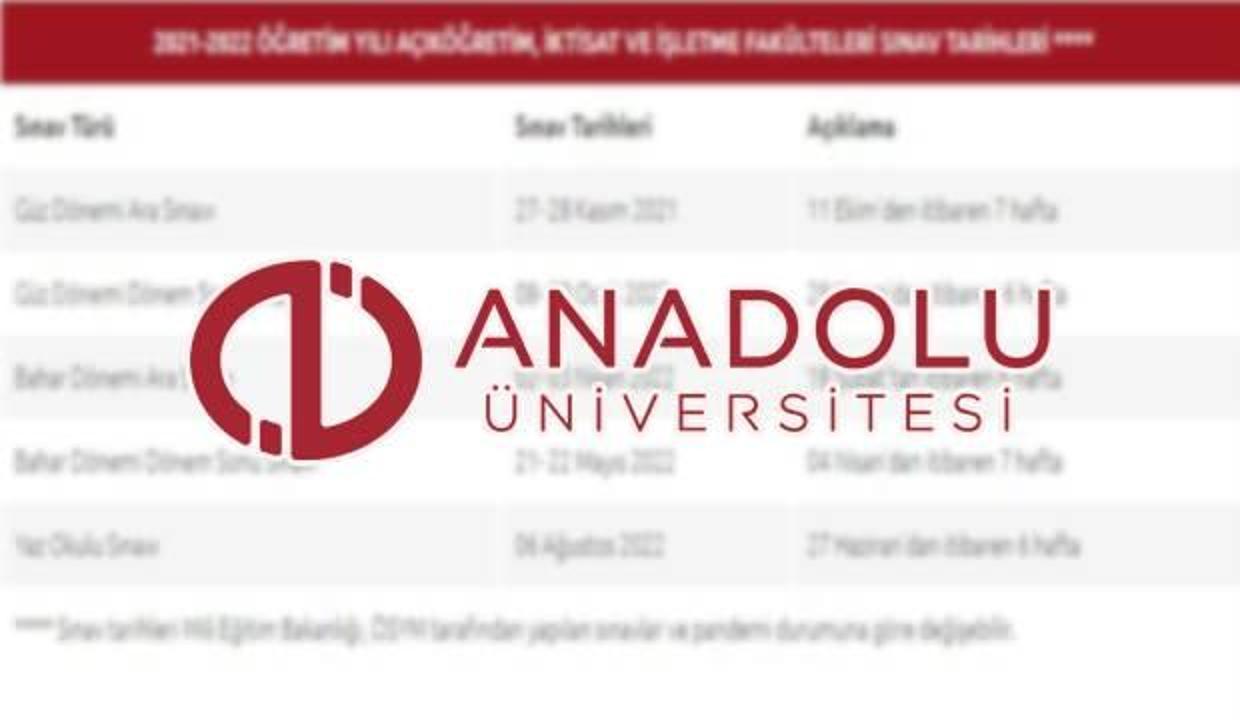 AÖF ara sınavları online mı yapılacak? Anadolu Üniversitesinden kritik sınav yazısı geldi!