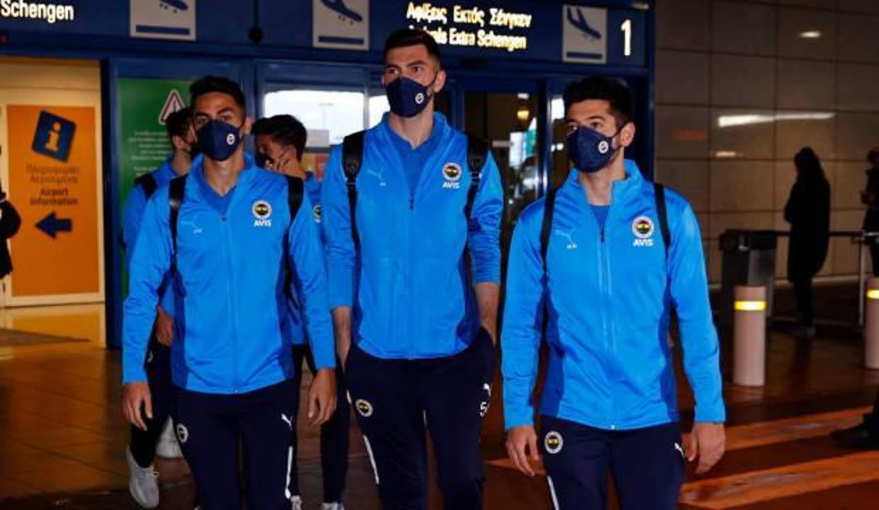 Fenerbahçe, Olympiakos maçı için Yunanistan'da