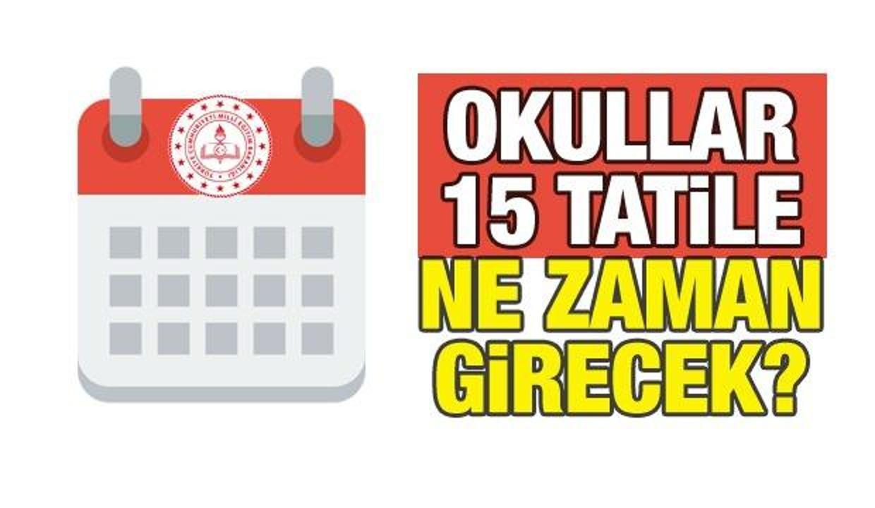 okullarda 15 tatil ne zaman baslayacak meb 2021 2022 calisma takvimini paylasti guncel haberleri