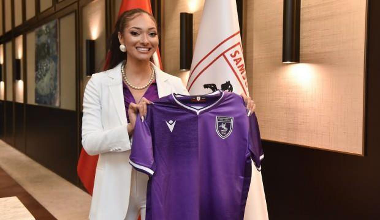 Samsunspor'dan kadına şiddetle mücadeleye anlamlı destek