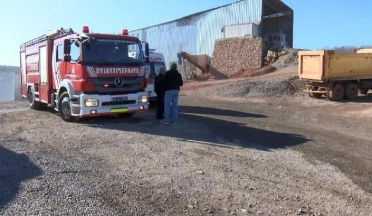 Şile'de taş kırma makinesinin içine düşen işçi öldü  