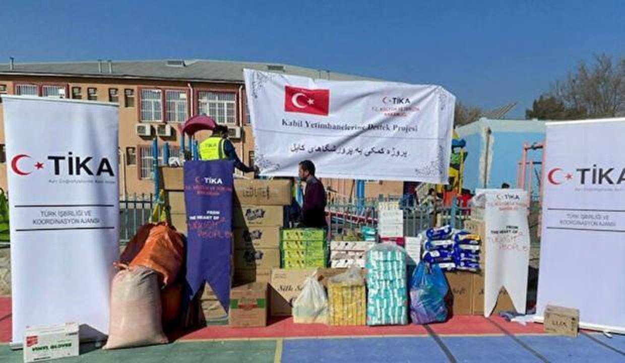 TİKA'dan Kabil'deki yetimlere destek