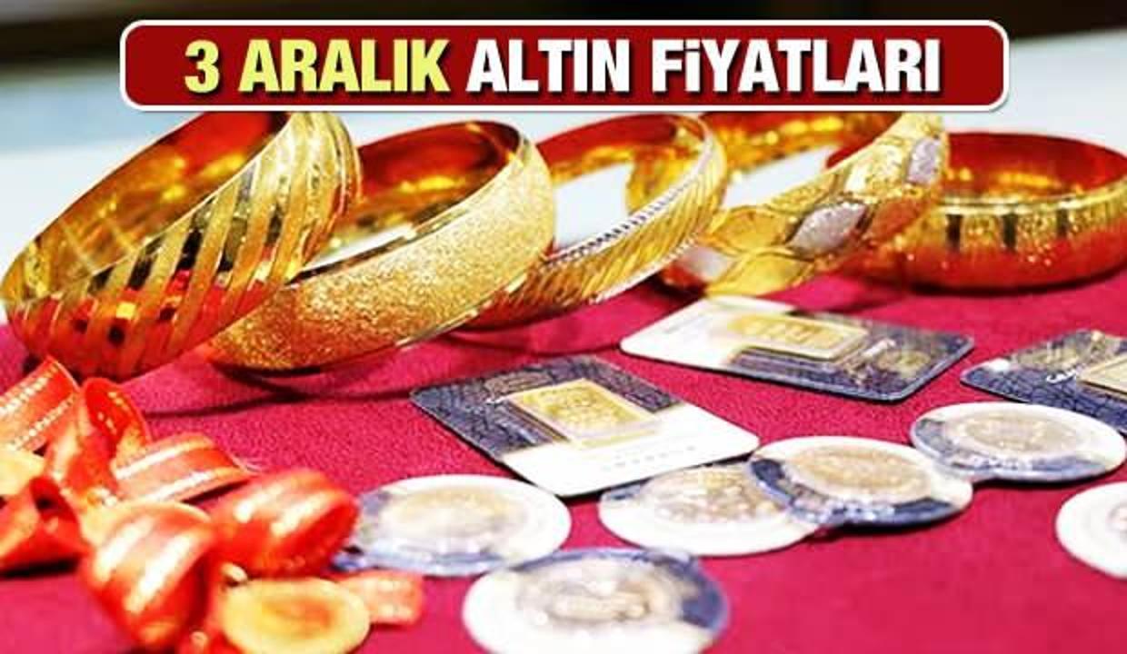 Altın fiyatları yeniden tırmanışa geçti! 3 Aralık Gram Altın, Çeyrek Altın, Bilezik fiyatları