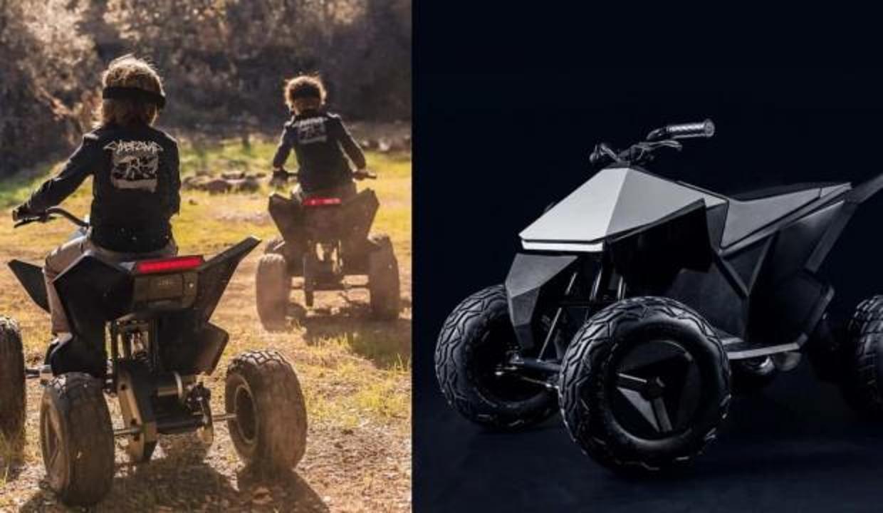 tesla dan cocuklar icin uygun fiyatli atv cyberquad teknoloji haberleri