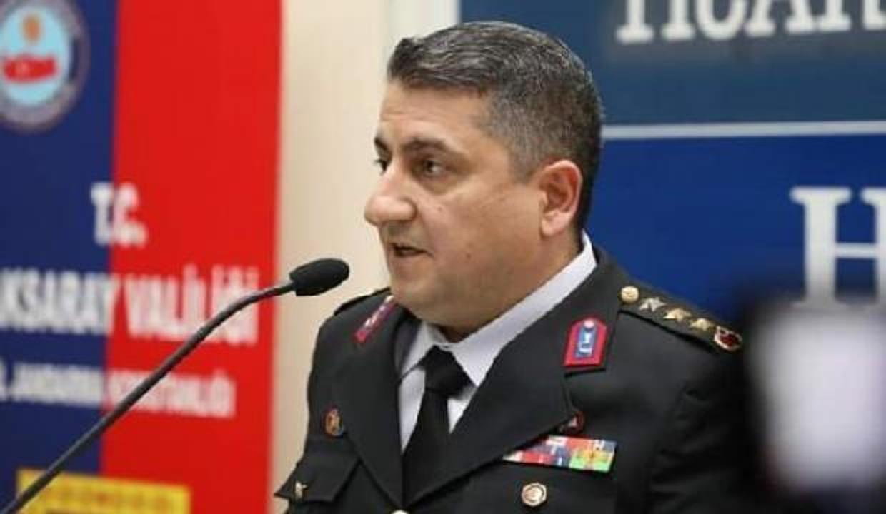 Aksaray İl Jandarma Komutanı Bilgiç'ten acı haber!