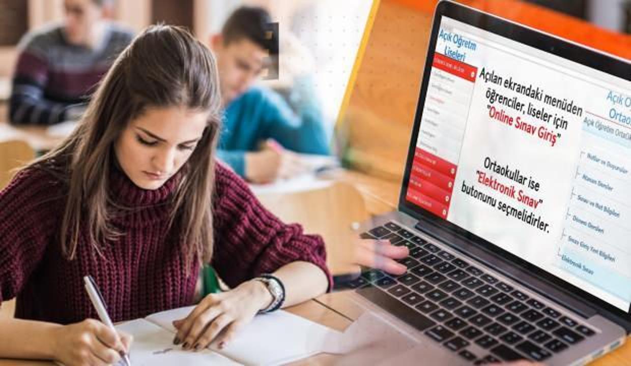 AÖL sınavları online mı yapılacak? MEB Açık Lise sınavlarının bilgisayar ortamında...