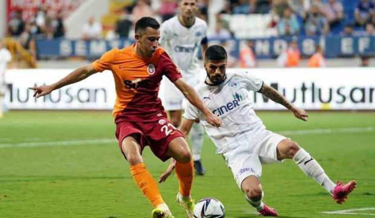 Galatasaray - Kasımpaşa! İlk 11'ler belli oldu
