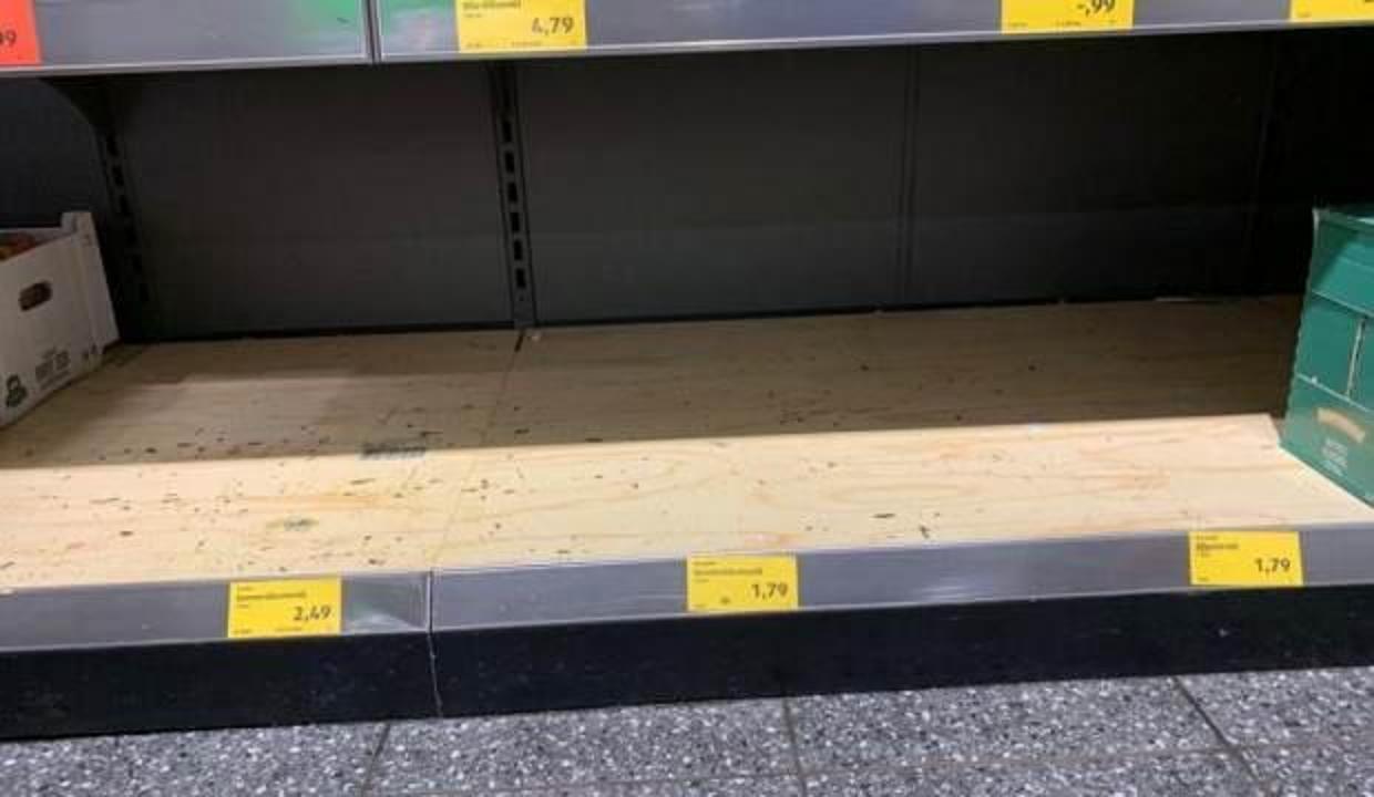 Almanya'da yağ ve un krizi yaşanıyor