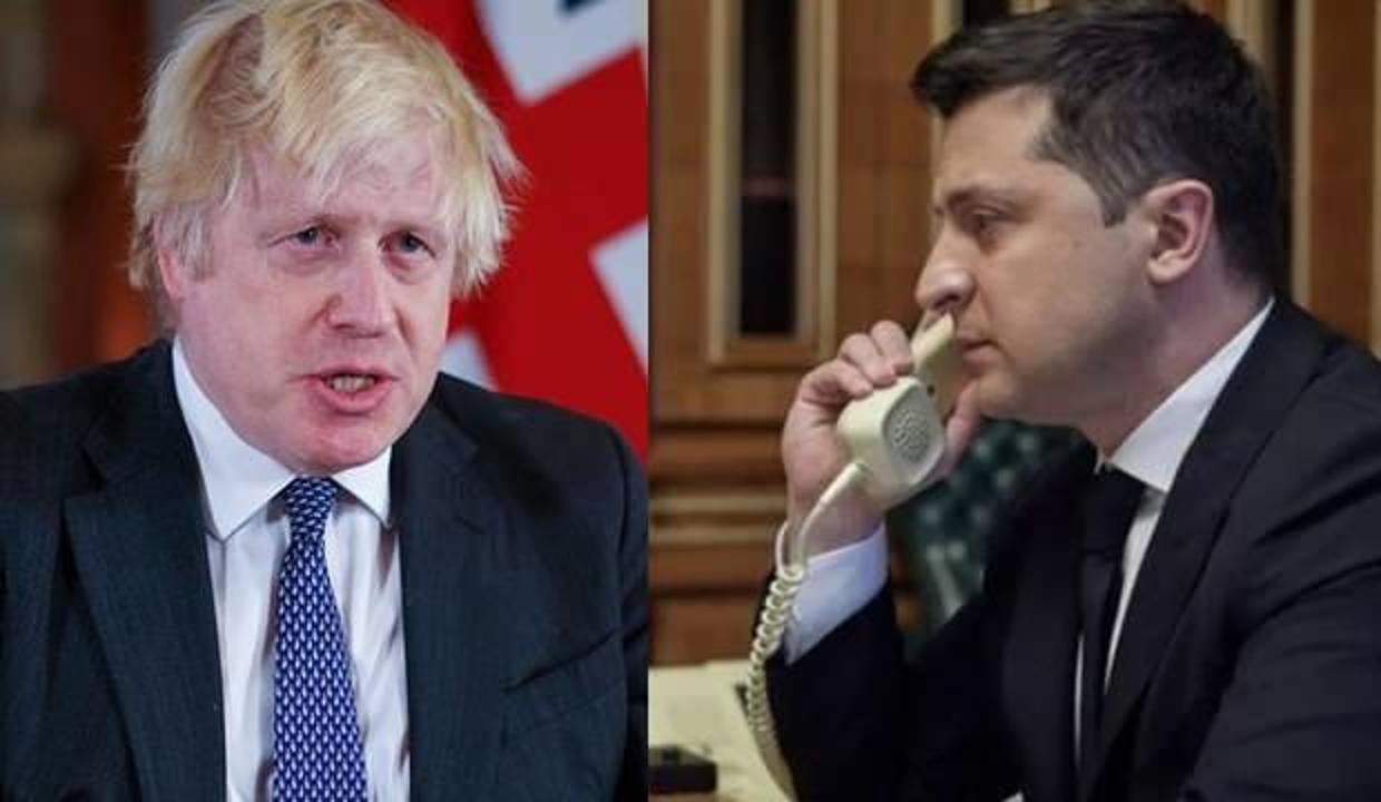Johnson ile Zelenskiy telefonda görüştü... "Askeri ve ekonomik desteği artıracağız"
