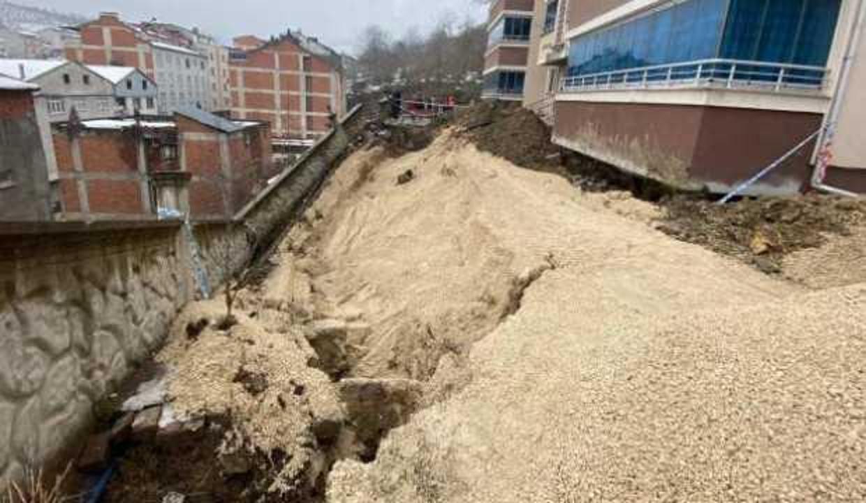 Ordu’da heyelan: 51 daire boşaltıldı