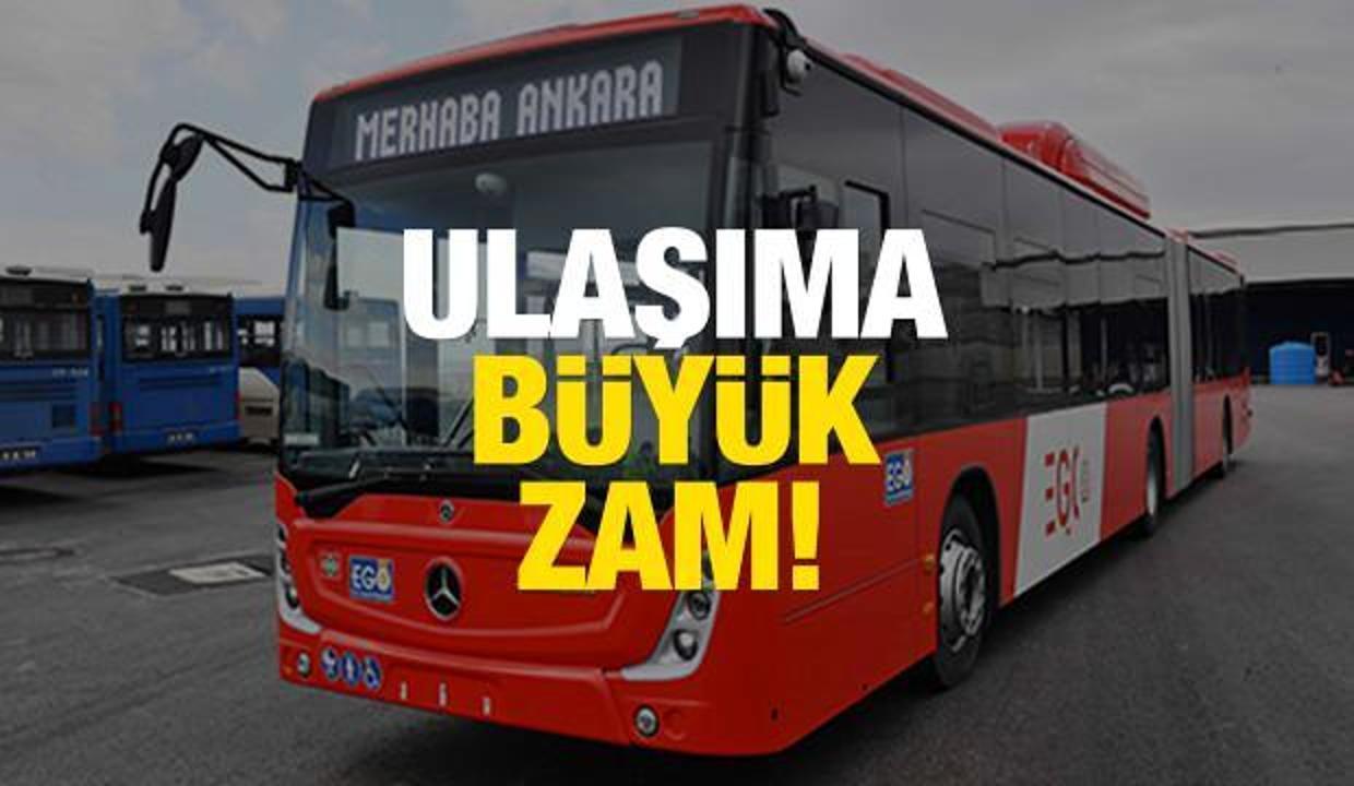 2022 Ankara (EGO) otobüs ücretleri! Öğrenci ve tam kart fiyatları ne kadar oldu?