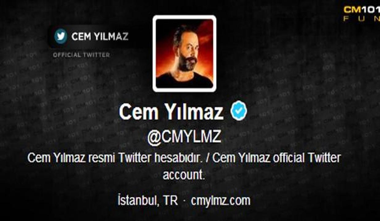 Cem Yılmaz'dan 'Gezi Parkı' tweeti