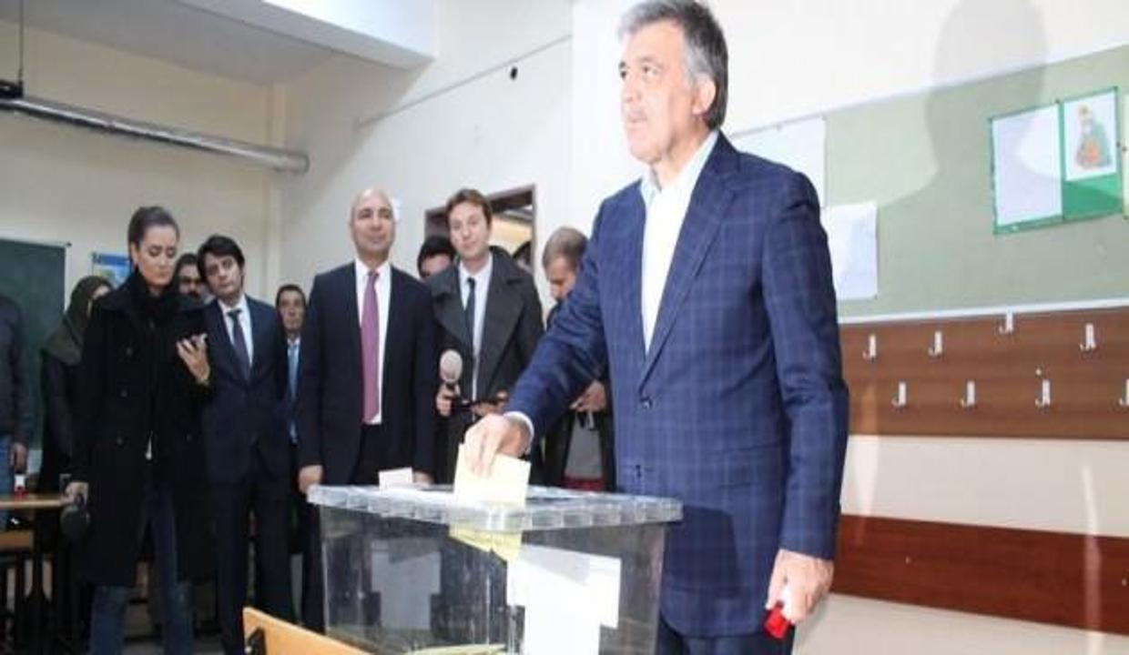Gül'ün sandığından o parti çıktı