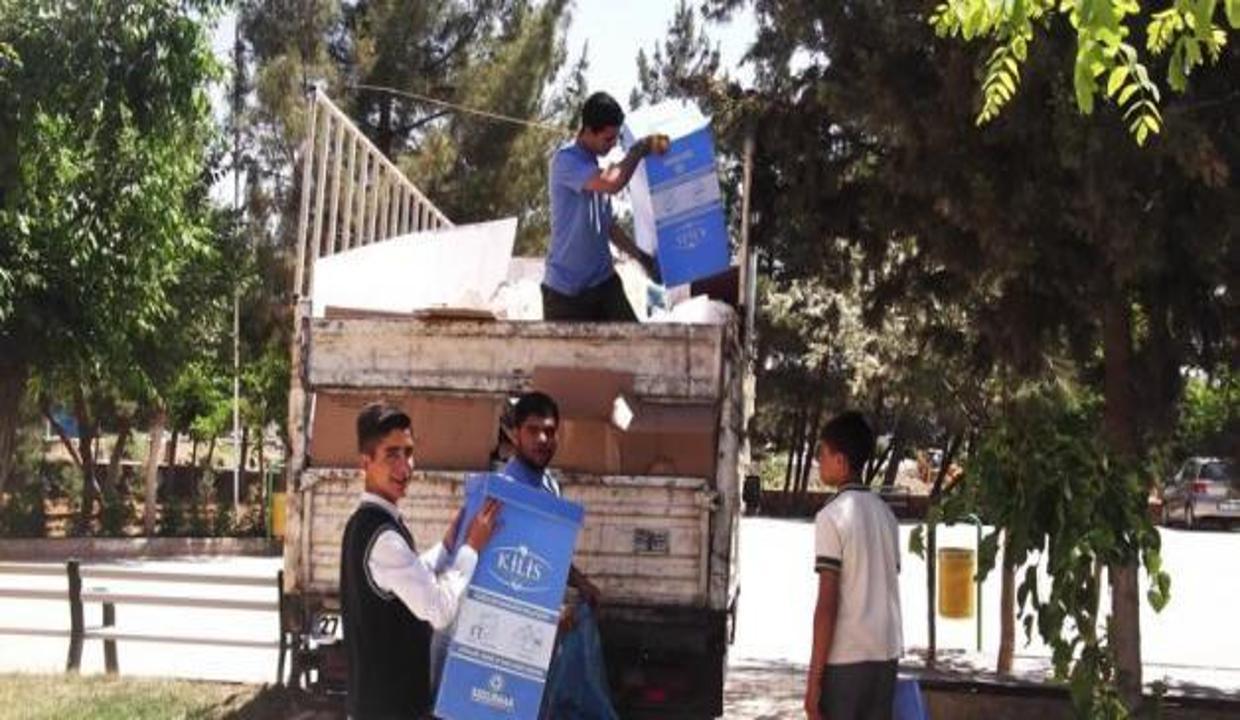 İmam Hatip Lisesi'nden geri dönüşüme destek