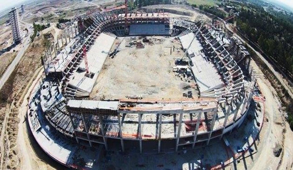 Yeni Adana Stadı yükseliyor