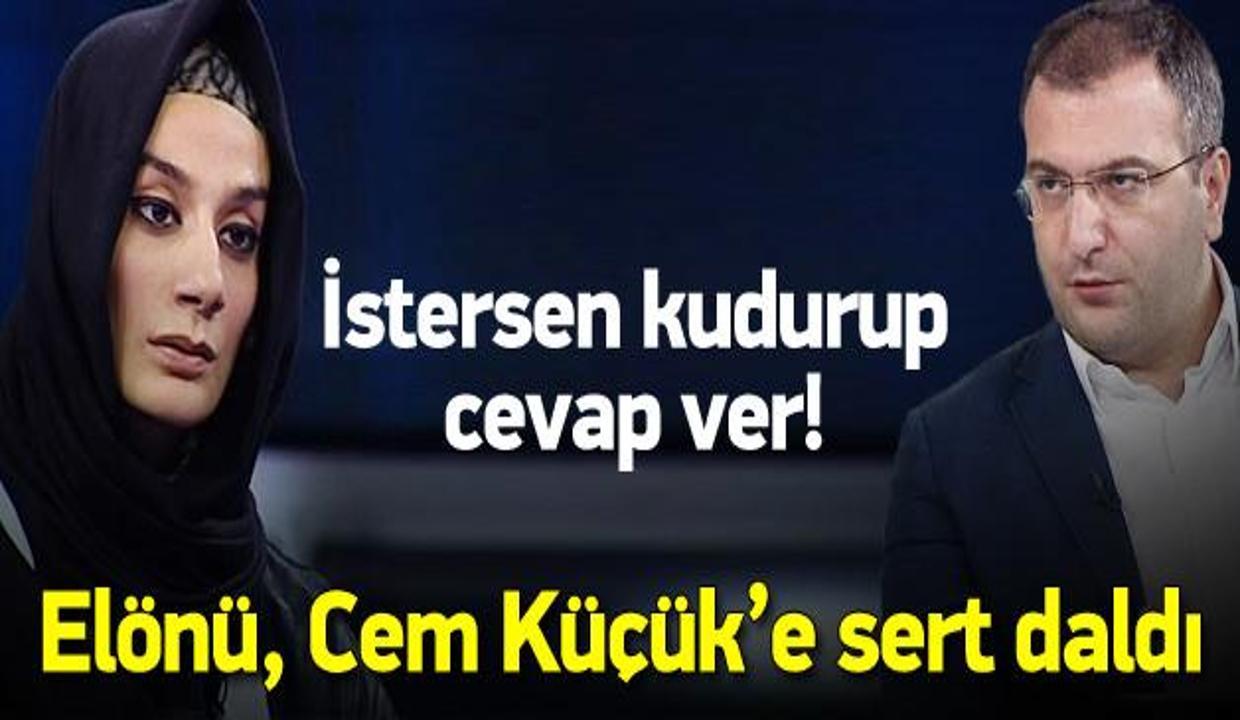 Esra Elönü'den Cem Küçük'e salvolar