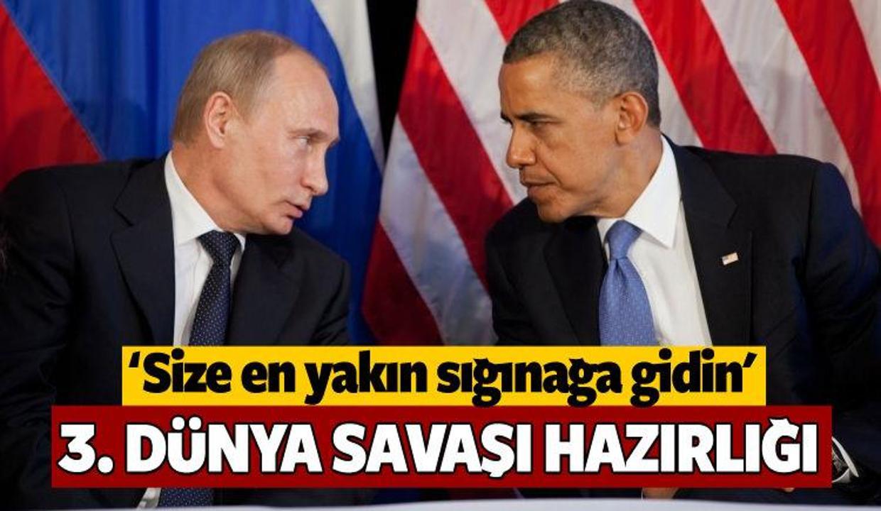 Rusya: ABD'yle nükleer savaşa hazır olun