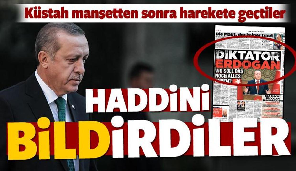 Bild Gazetesi'nin küstah manşetine cevap verdiler