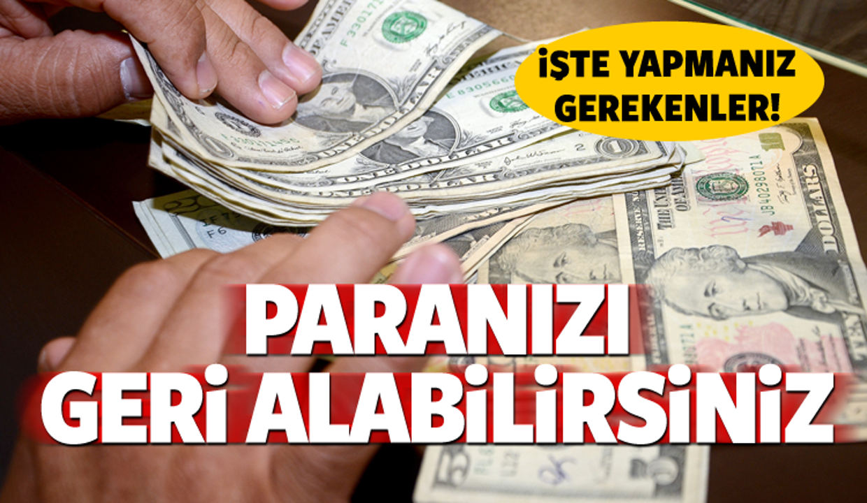 Dolar borcunuz varsa bunu yapın