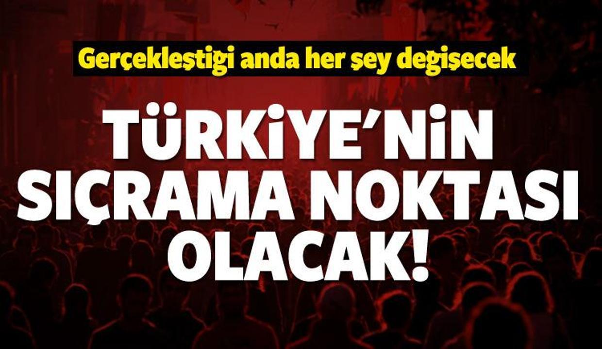 Sistem Türk tarihinde bir sıçrama noktasıdır!