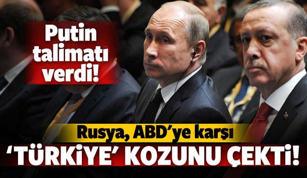Rusya ABD'ye karşı 'Türk' kartını çekti!