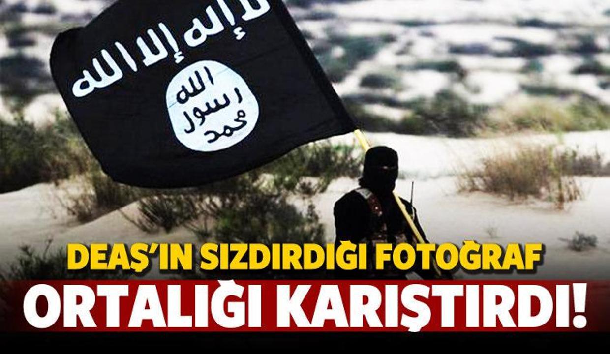 DEAŞ'ın sızdırdığı fotoğraf ortalığı karıştırdı!