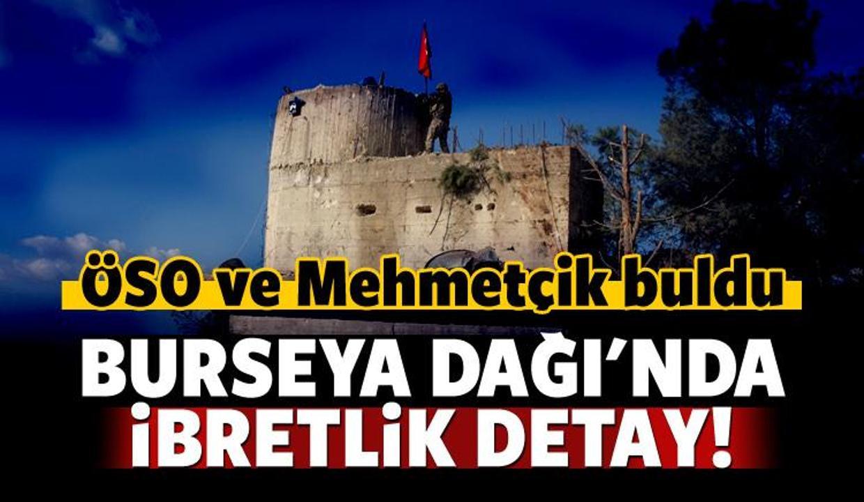 Burseya Dağı'nda ibretlik detay! Örgüt dağıtmış!