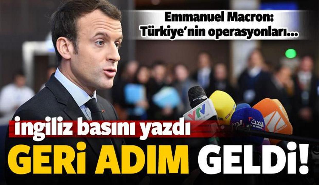 İngiliz basını yazdı: Macron geri adım attı!