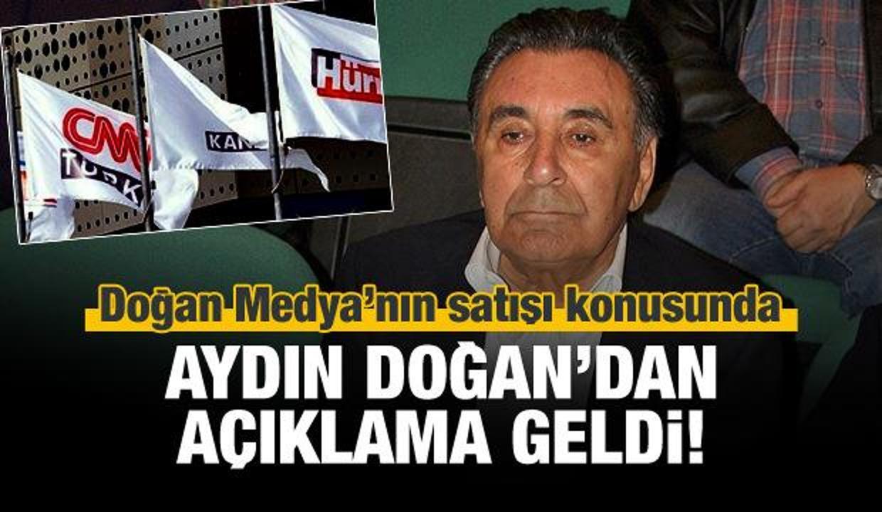 Aydın Doğan'dan satış açıklaması