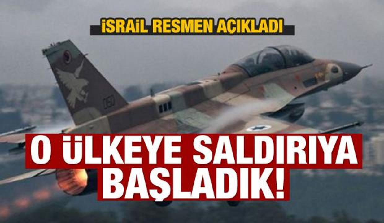 İsrail resmen duyurdu: Saldırıya başladık!