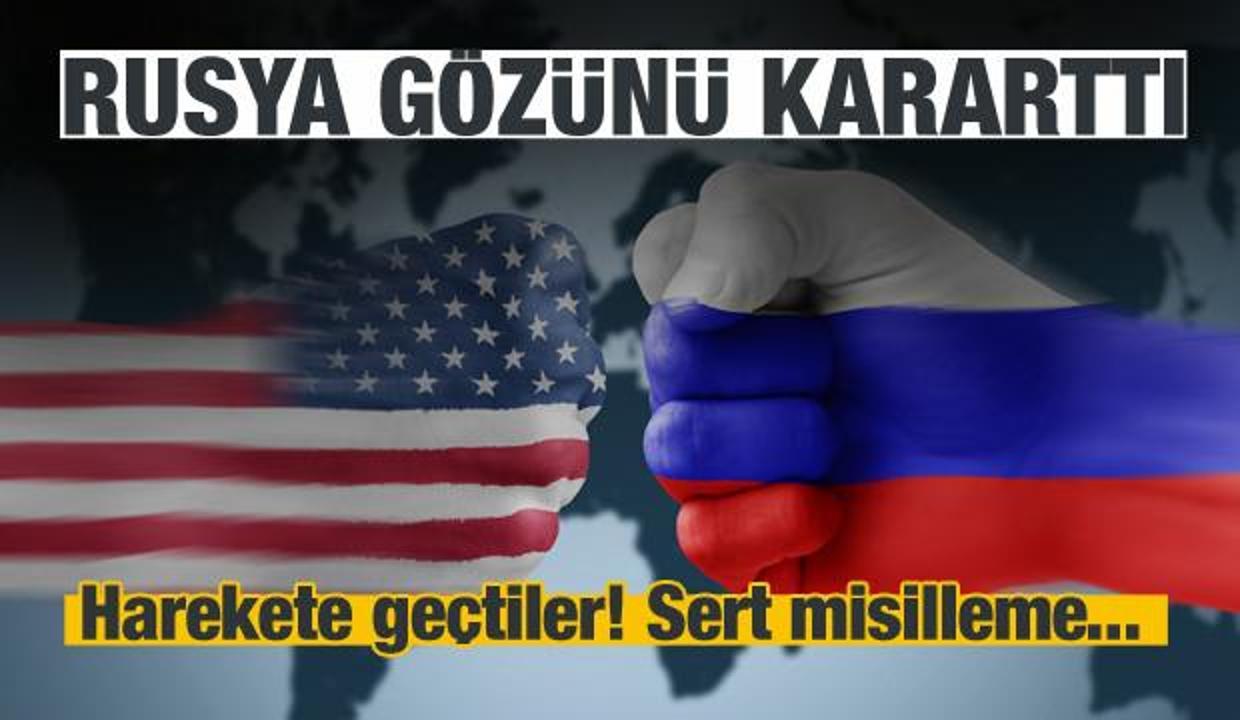 Rusya da harekete geçti! Flaş ABD kararı