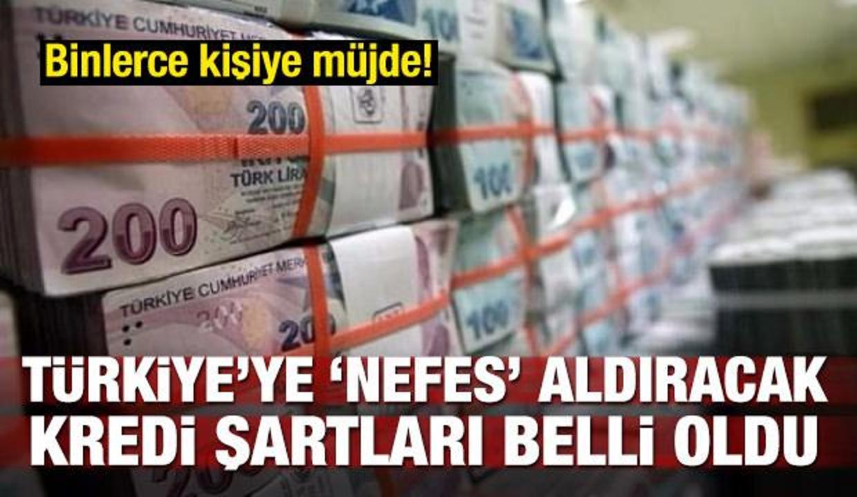 Türkiye 'Nefes' alacak! Kredi şartları iyileşti