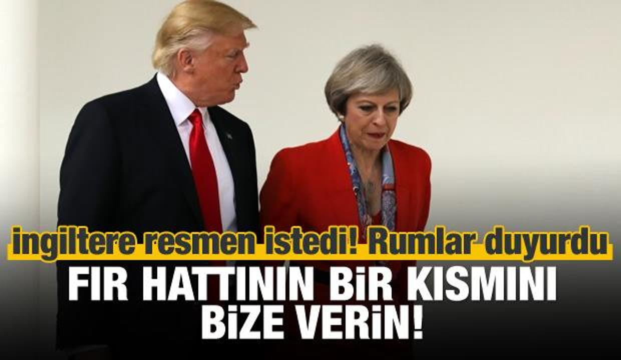 İngiltere'den Rumlara: FIR hattını verin!