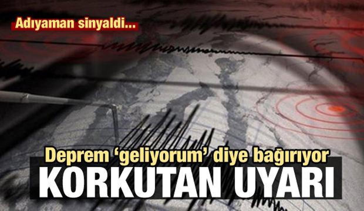 Uzmanlar uyardı: Adıyaman Doğu için sinyaldi
