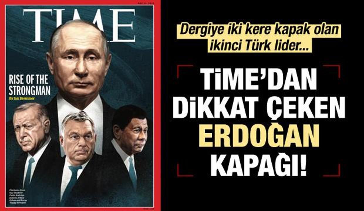 Time dergisinden dikkat çeken 'Erdoğan' kapağı!