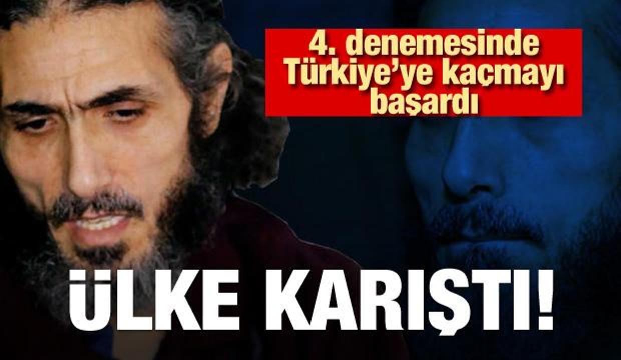 4. denemesinde Türkiye'ye kaçmayı başardı