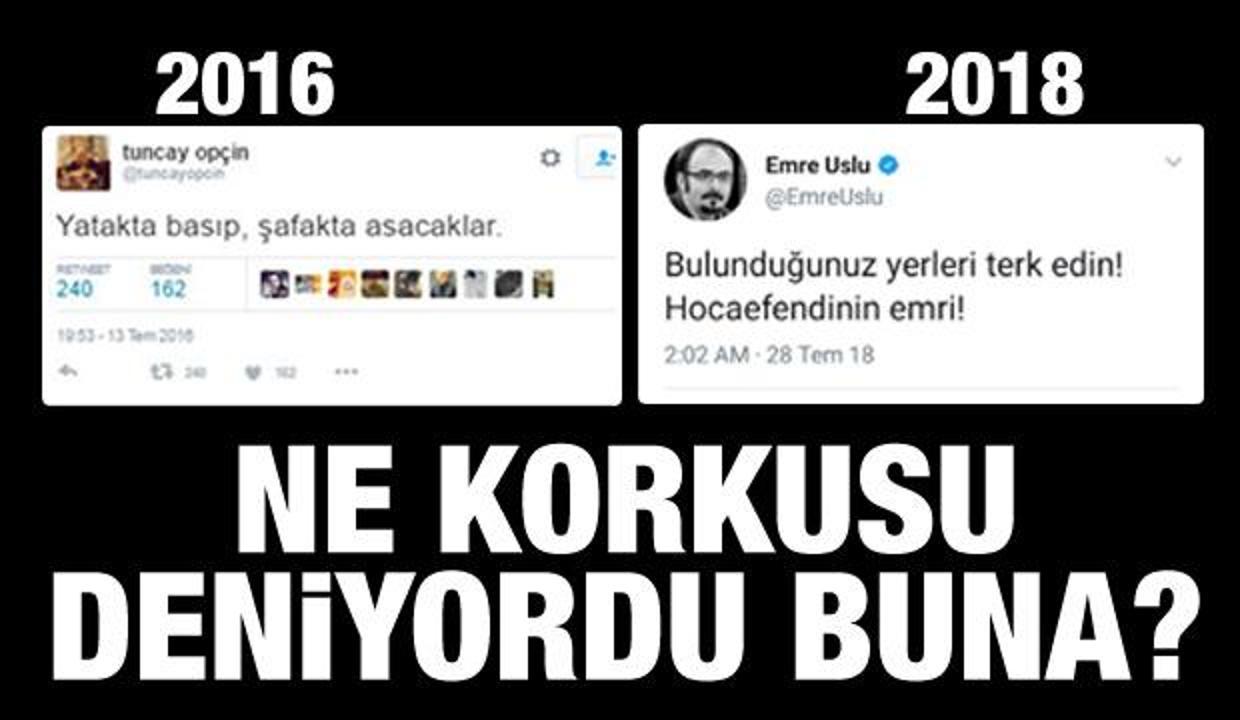 Emre Uslu, FETÖ elebaşının talimatını paylaştı!