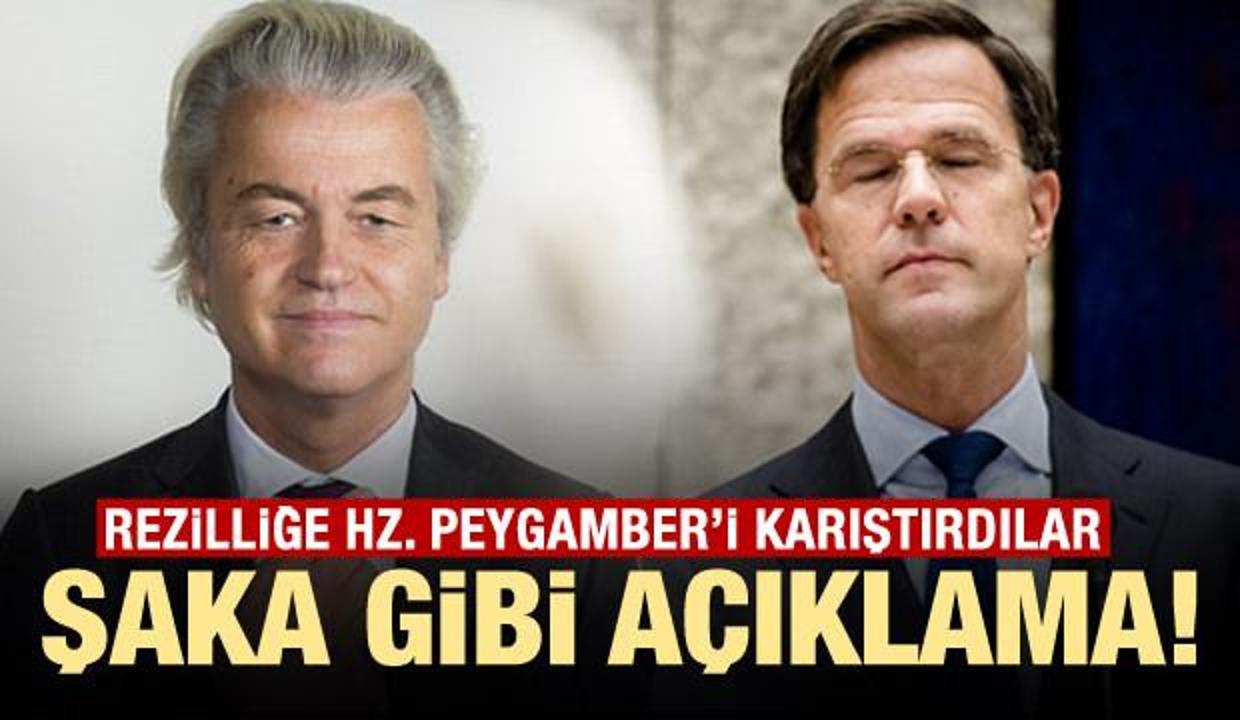 Hollanda'dan şaka gibi açıklama!
